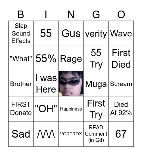 Kingsammelot new Video Bingo Card