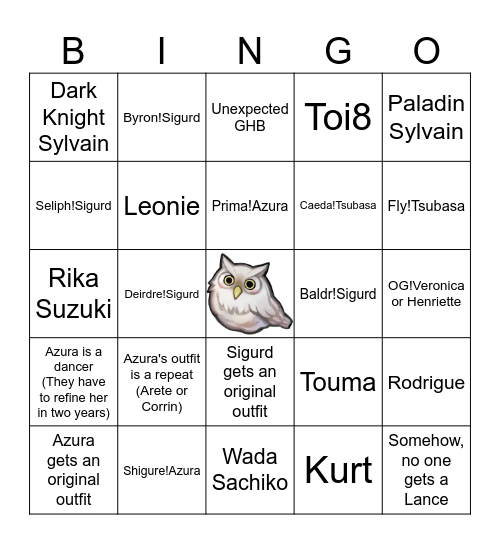 CYL10 Bingo Card