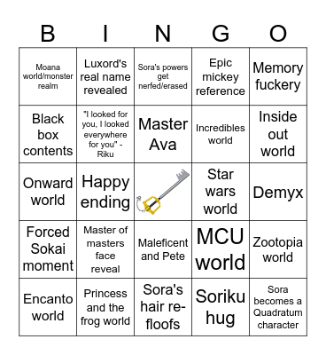 bingo 1 Bingo Card
