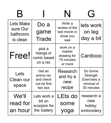 Piggy Bingo Card