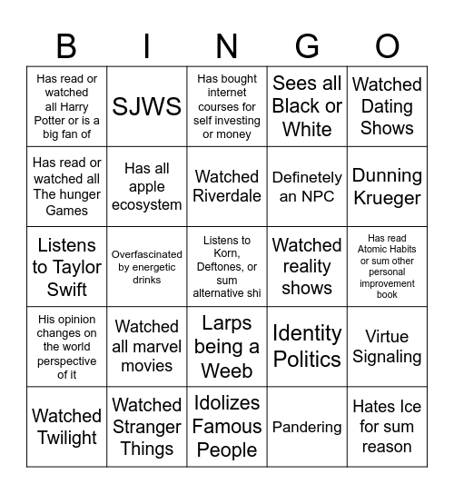 IDF HARDEST SOLDIER Bingo Card