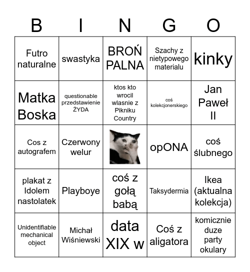 Wejherowo Bingo Card