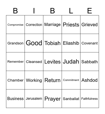 8-16-26 Bingo Card