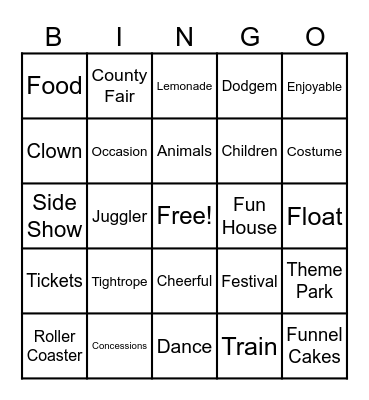 BRYANT APPRECIATES YOU BINGO!!! Bingo Card