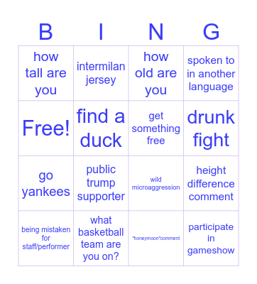 Royal Bingo! Bingo Card
