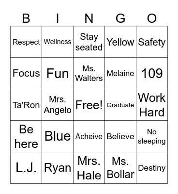 Bulldogs' Bingo 109 2026 Bingo Card