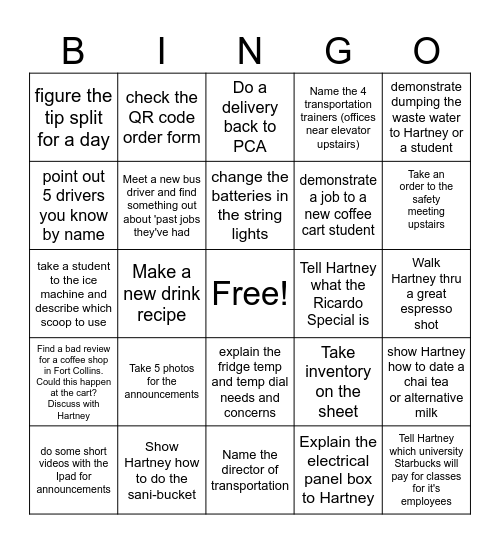 Business & Entrepreneurship Bingo Card