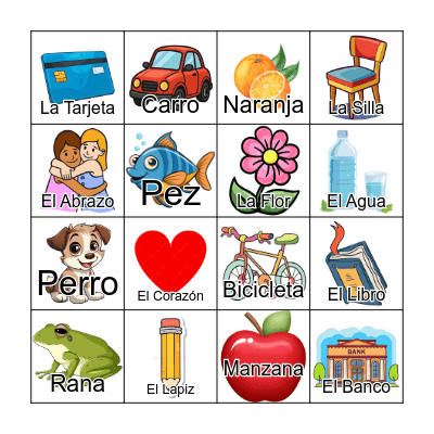 LOTERIA Bingo Card
