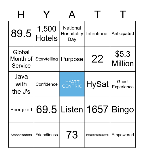 Say Bingo 1st to Win! Bingo Card