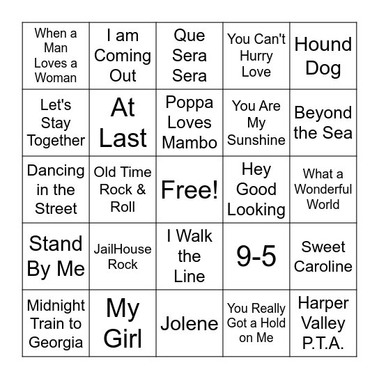 Slingo Bingo Card