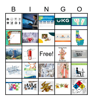 Onboarding Bingo Card