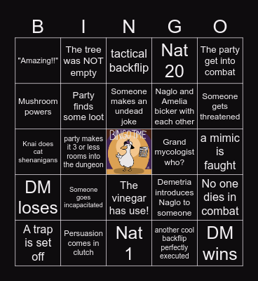 Altered Interlude E5 | The Sapwood Bingo Card