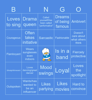 TAoHK&I Kinnies - Pekkle Bingo Card