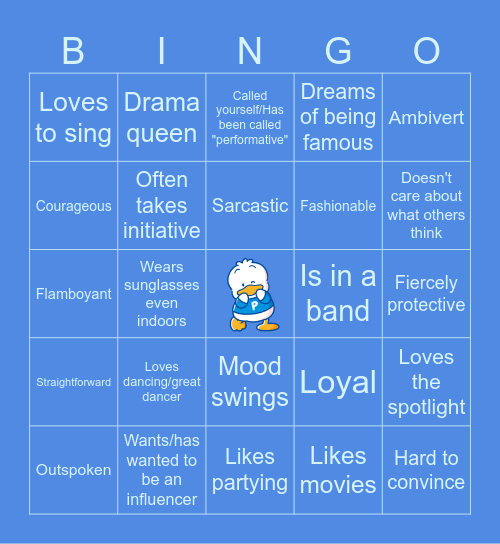 TAoHK&I Kinnies - Pekkle Bingo Card