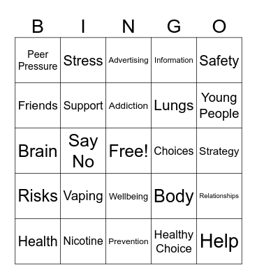 7HPE Bingo Card