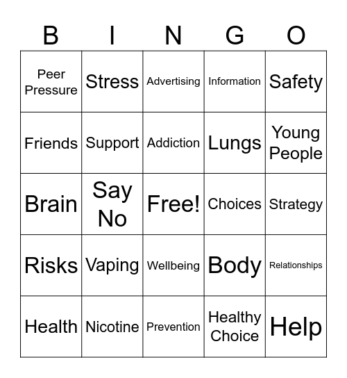 7HPE Bingo Card