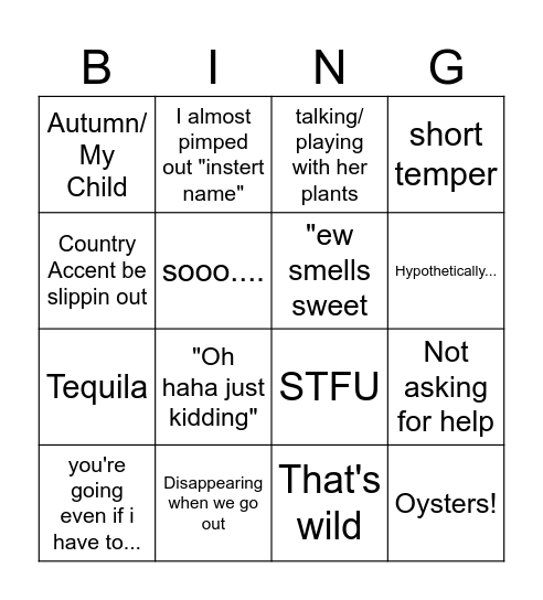 Jai Bingo Card