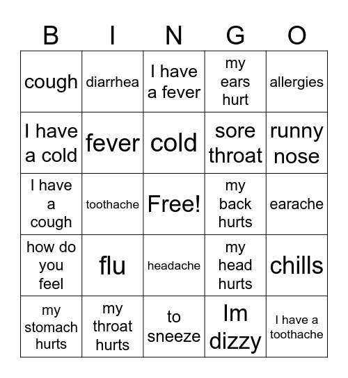 Deb Bingo Card