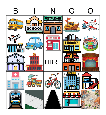 La Ciudad Bingo Card