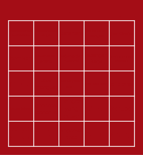 pidato gendut Bingo Card