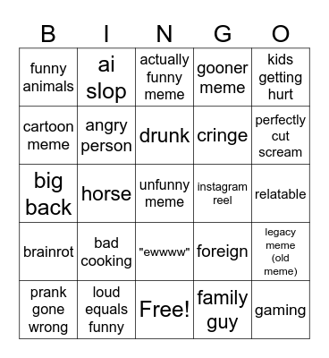 sourdough ylyl Bingo Card
