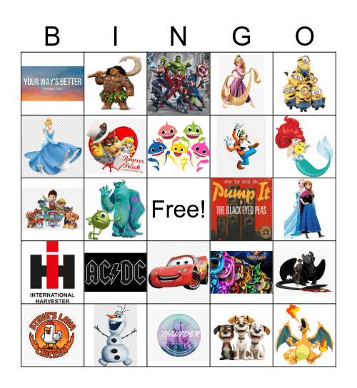 Library Card Sign Up Music Bingo Card