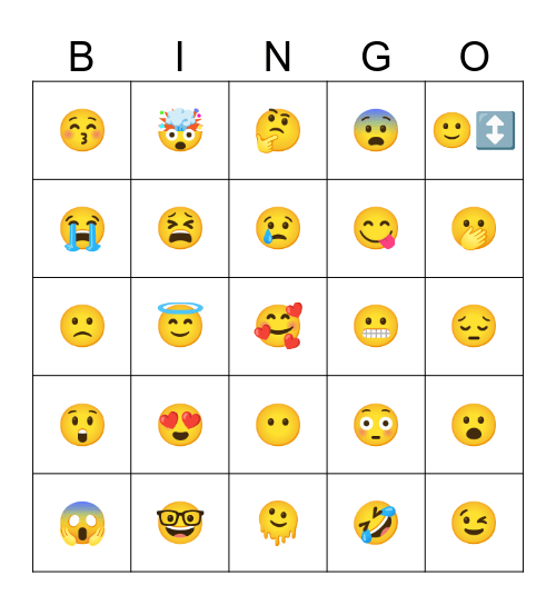 Alex Roose Bingo Card