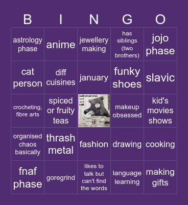 i am. saul. :) Bingo Card