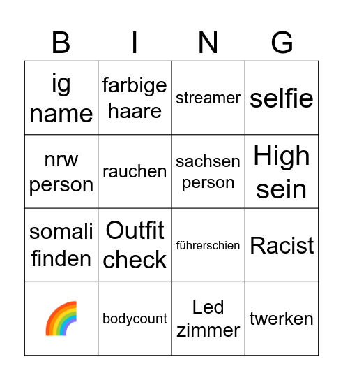 OME BINGo Card