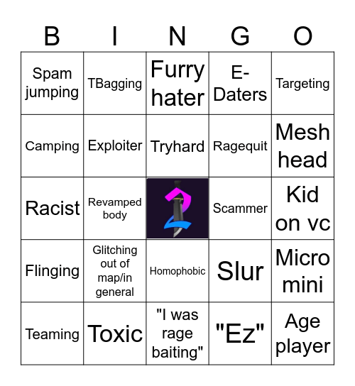MM2 BINGO Card