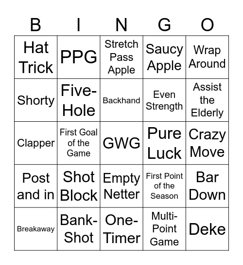 Seeds Bingo Card