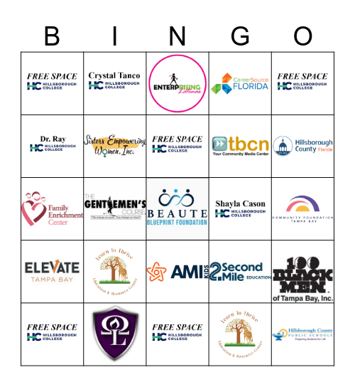CORE PARTNER BINGO Card