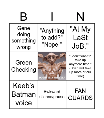 DrAfTiNg MeEtInG Bingo Card