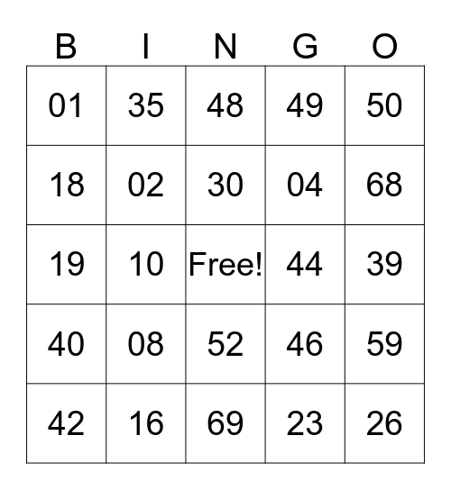 BINGO DO DIVINO ESPIRITO SANTO Bingo Card