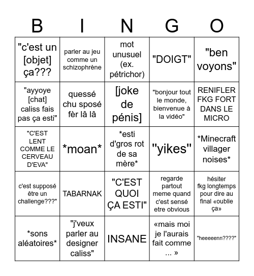 L'esti d'playtest de Jade Bingo Card