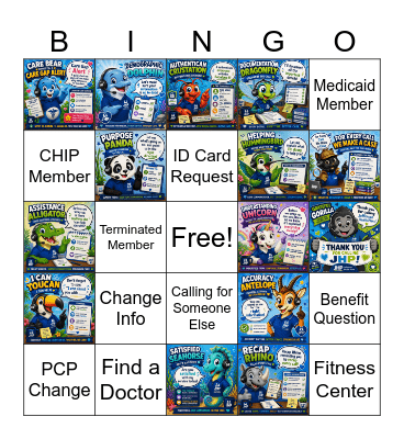 Quality Assurance Bingo Card
