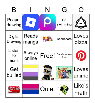 NADE'S BINGO Card