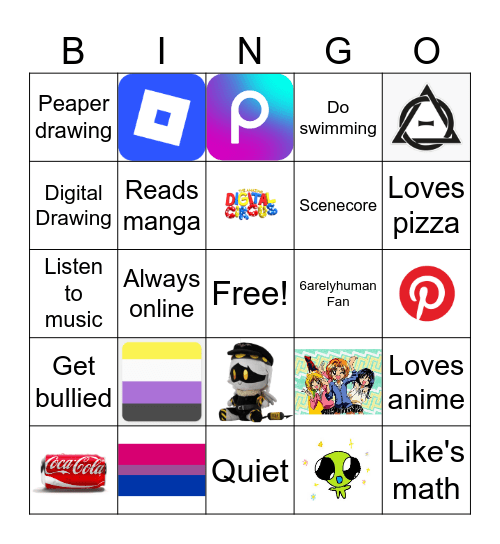 NADE'S BINGO Card