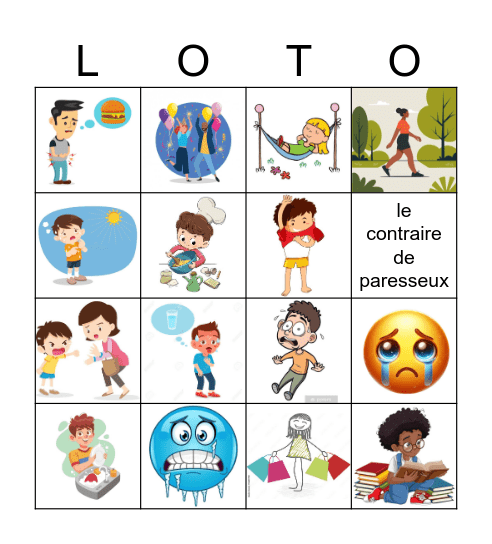 C'est moi 2026 Bingo Card