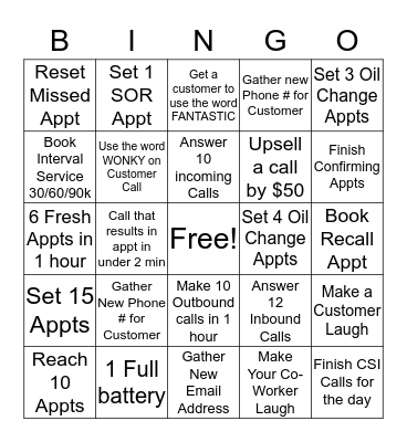 SATURDAY DIVA BINGO!  Bingo Card