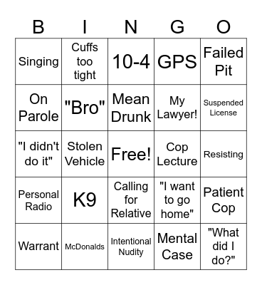 Midwest Safety Bingo Card