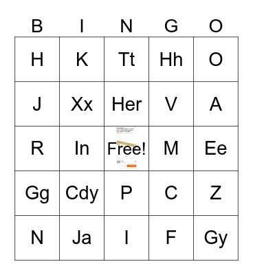Bridal Bingo Card