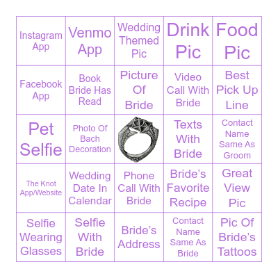 Digital Scavenger Hunt Bingo Card