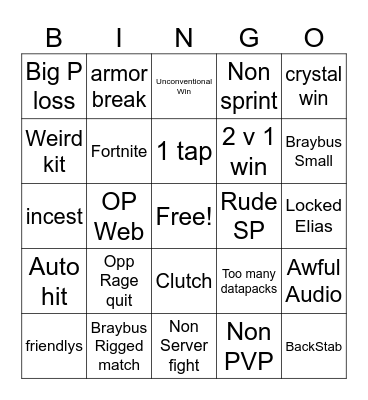 Lark Bingo Card