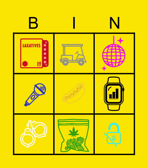 ZIVIS Bingo Card
