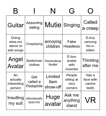 Mic Up! Bingo Card