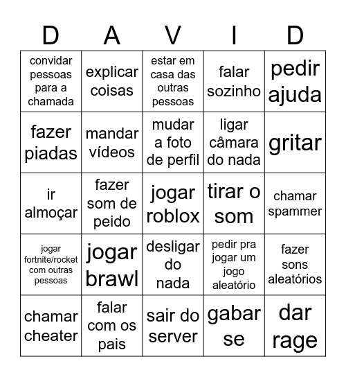 davibingo Card