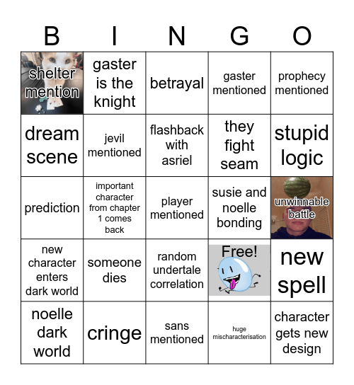 paper trail Bingo Card