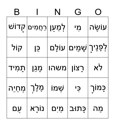 Sight Words Part 2 Bingo Card