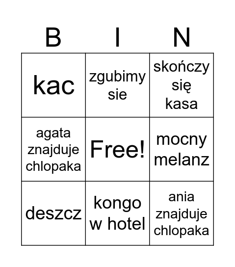 portugalia Bingo Card